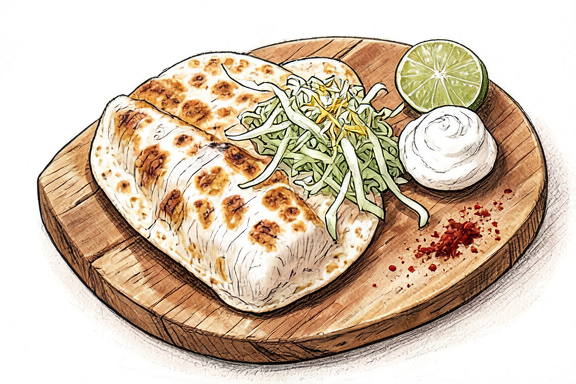 Tacos de Pescado en Freidora de Aire con Ensalada de Repollo