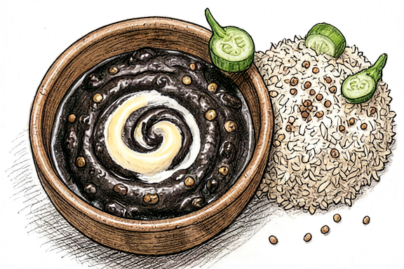 Dal Makhani con Arroz Jeera